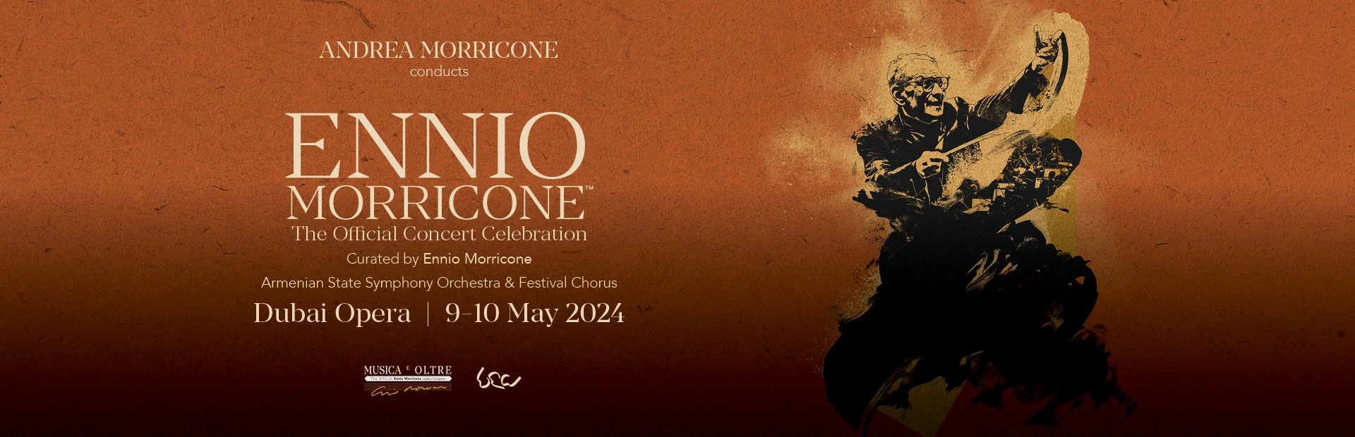 Ennio Morricone – The Official Concert Celebration — banner