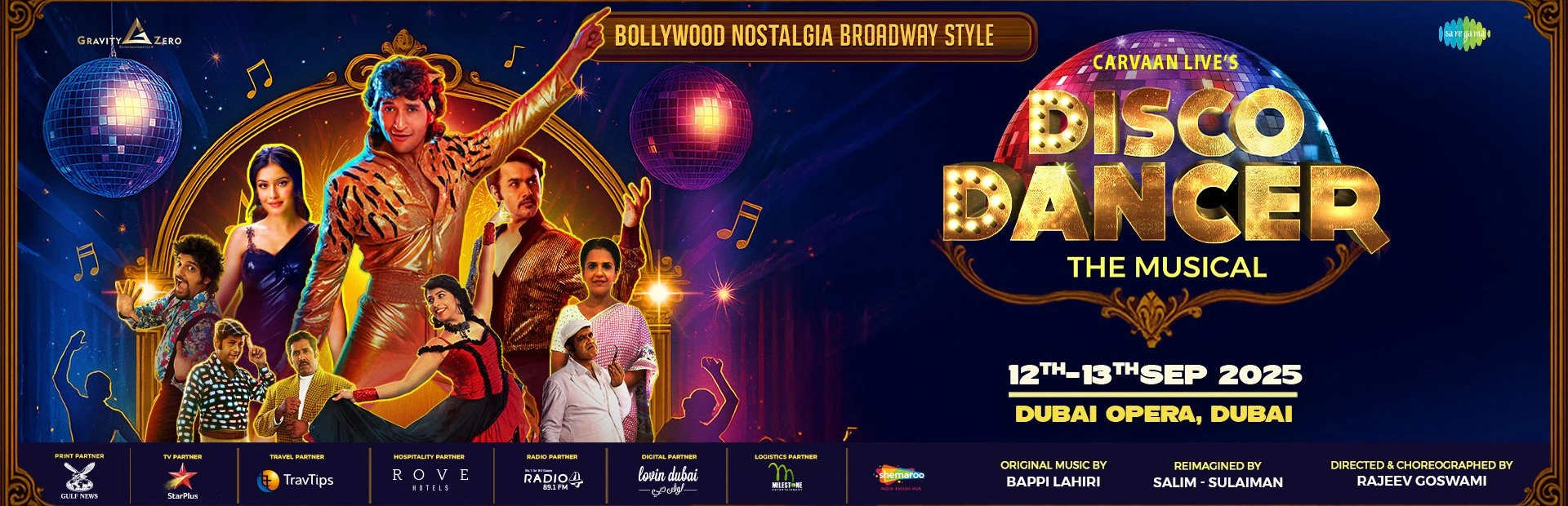 DISCO DANCER – THE MUSICAL — banner