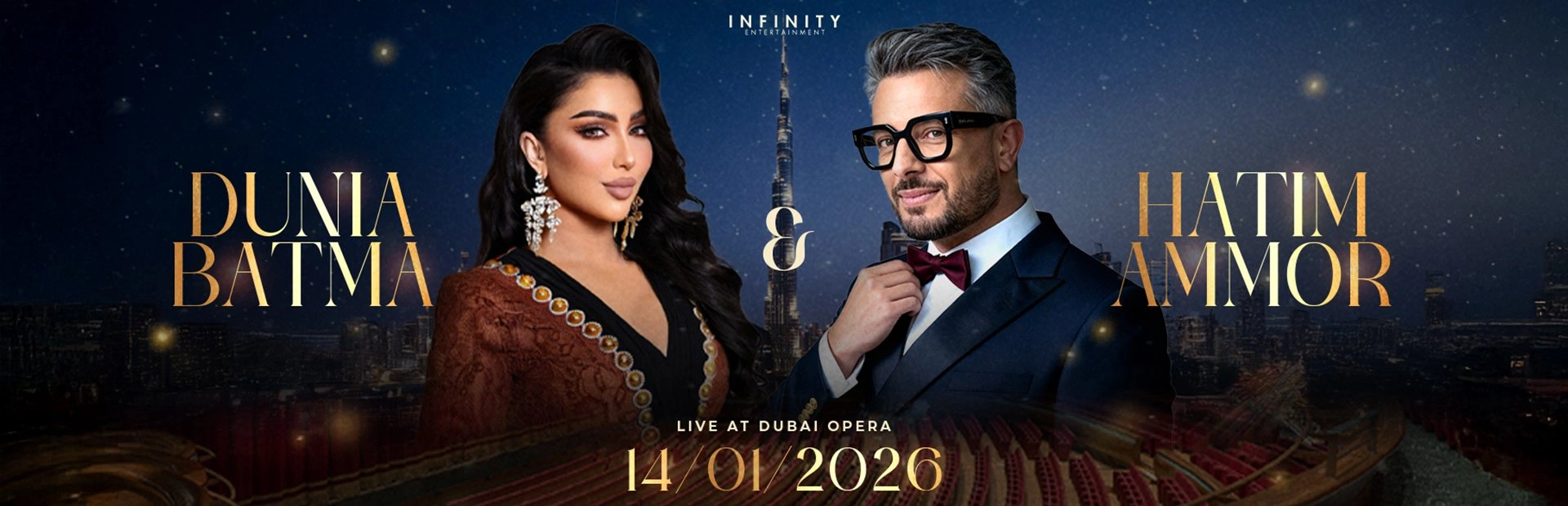 HATIM AMMOR & DOUNIA BATMA LIVE AT OPERA — banner