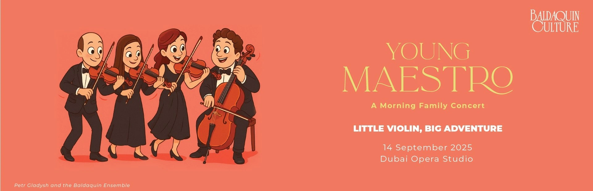 Little Violin, Big Adventure – Morning Family Concert — banner
