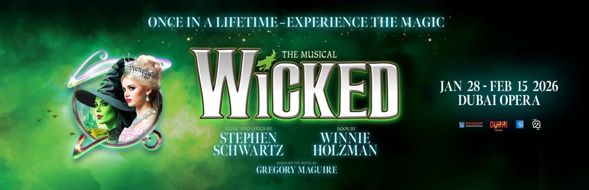 WICKED THE MUSICAL — banner