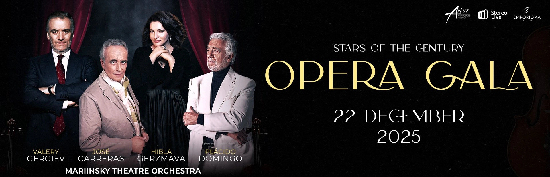 Stars of the Century – Opera Gala — banner