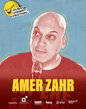 Amer Zahr Live at Dubai Comedy Festival