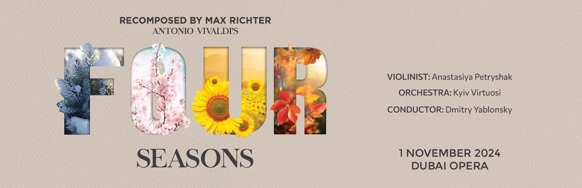 Max Richter: The Four Seasons Recomposed — banner