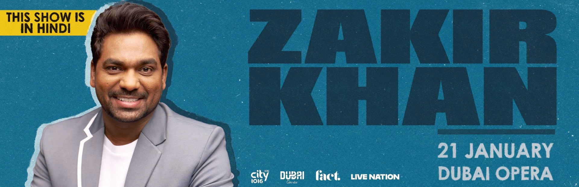 Zakir Khan — banner