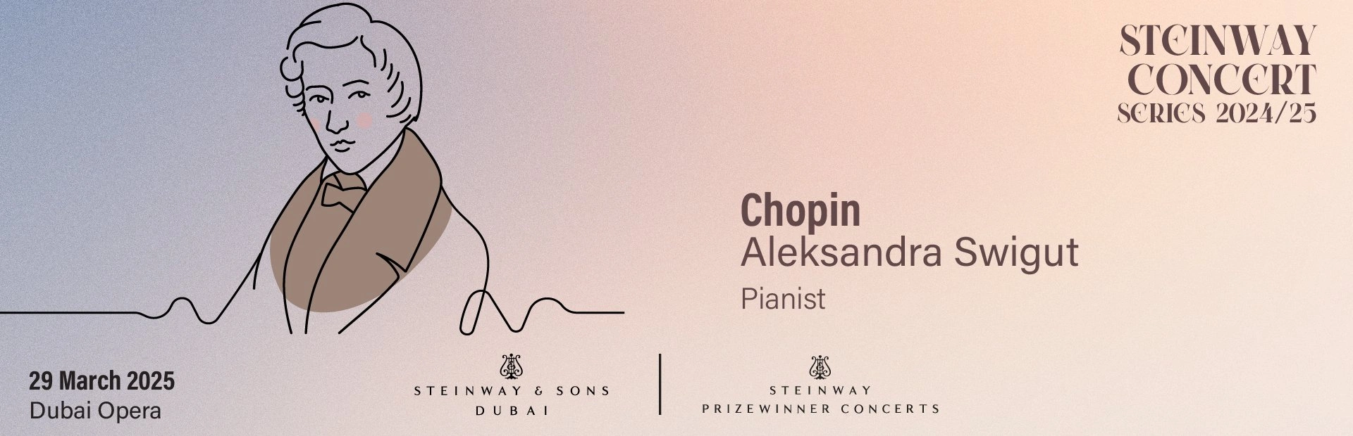 Steinway Series: Chopin. Aleksandra Swigut — banner