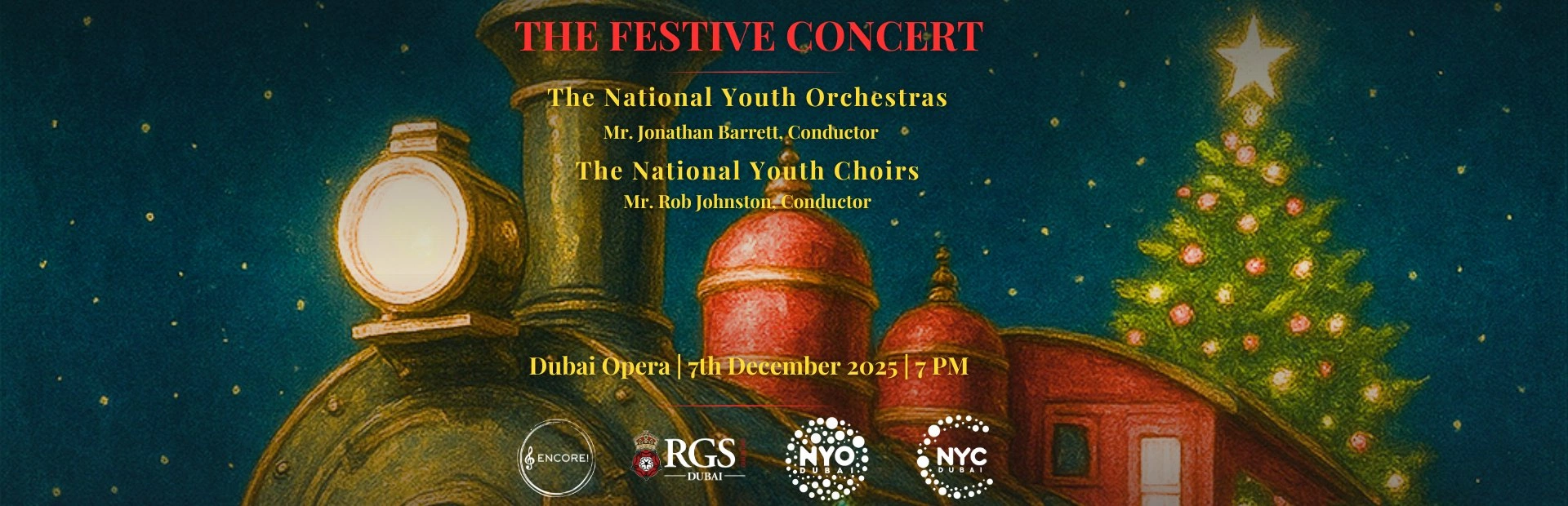 Festive Concert of National Youth Orchestras and Choirs Dubai — banner