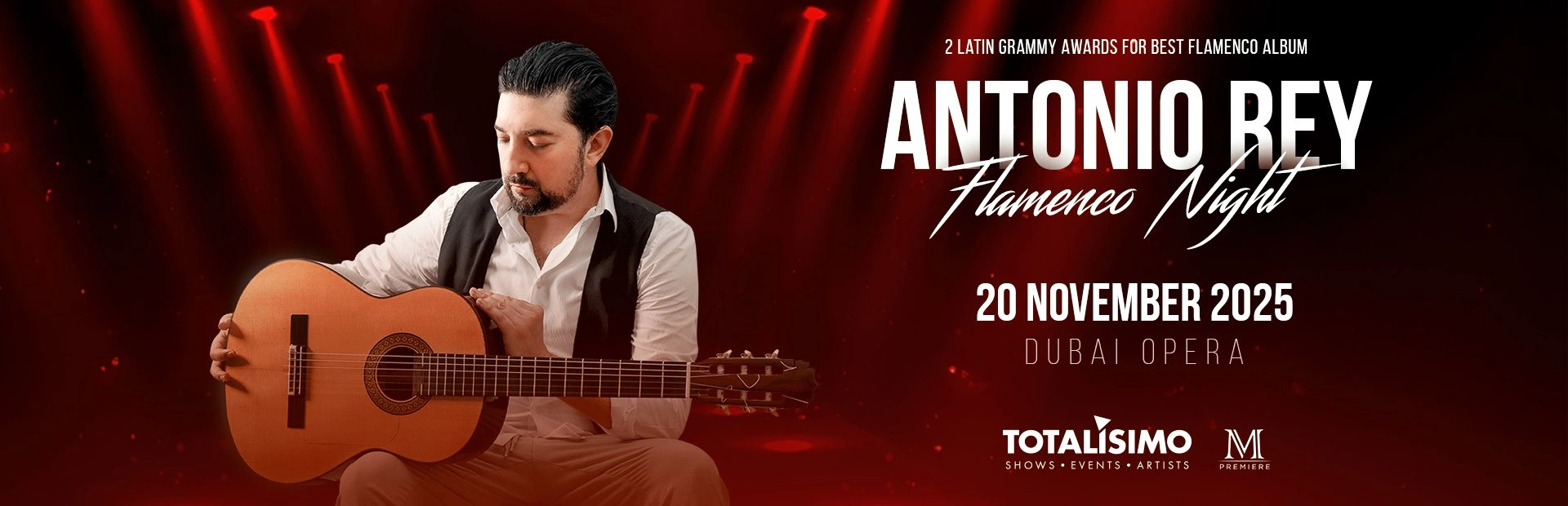 Antonio Rey – Flamenco Night — banner