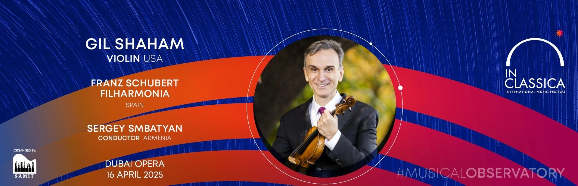 Return of the King: Gil Shaham with Franz Schubert Filharmonia — banner