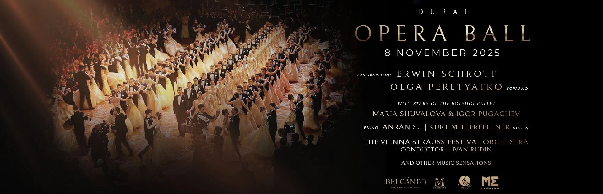 The Dubai Opera Ball 2025 — banner