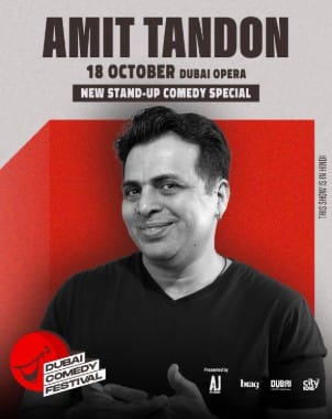 Amit Tandon Live at Dubai Comedy Festival — Dubai Opera
