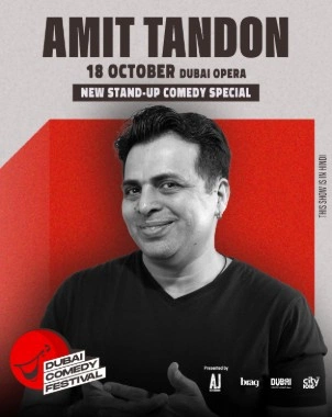 Amit Tandon Live at Dubai Comedy Festival
