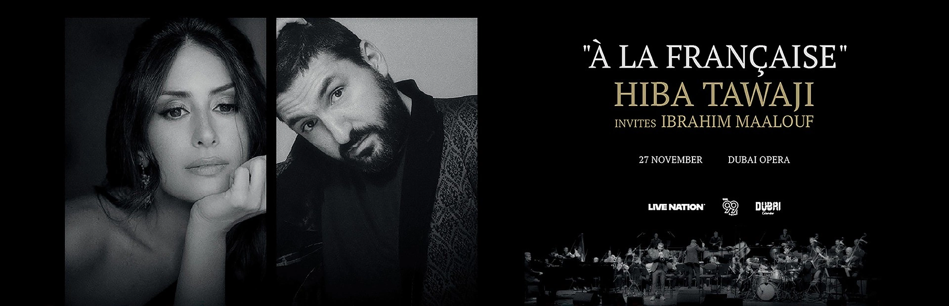 Hiba Tawaji & Ibrahim Maalouf – A la Française — banner