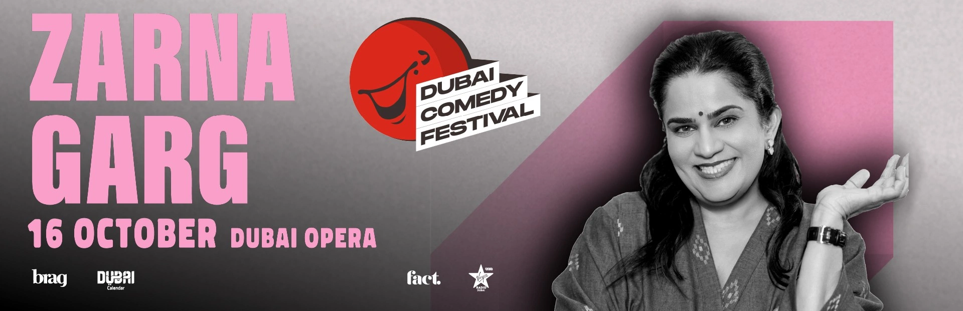 Zarna Garg Live at Dubai Comedy Festival — banner