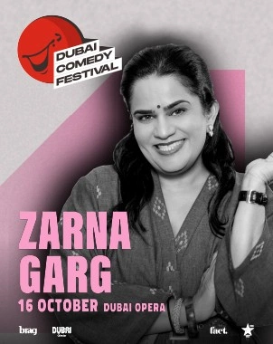 Zarna Garg Live at Dubai Comedy Festival