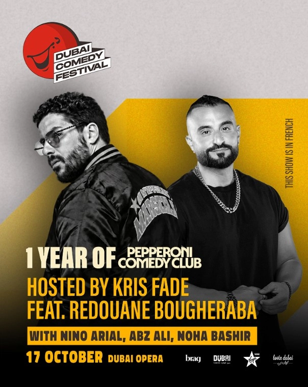 1 Year Of Pepperoni Comedy Club Live at Dubai Comedy Festival