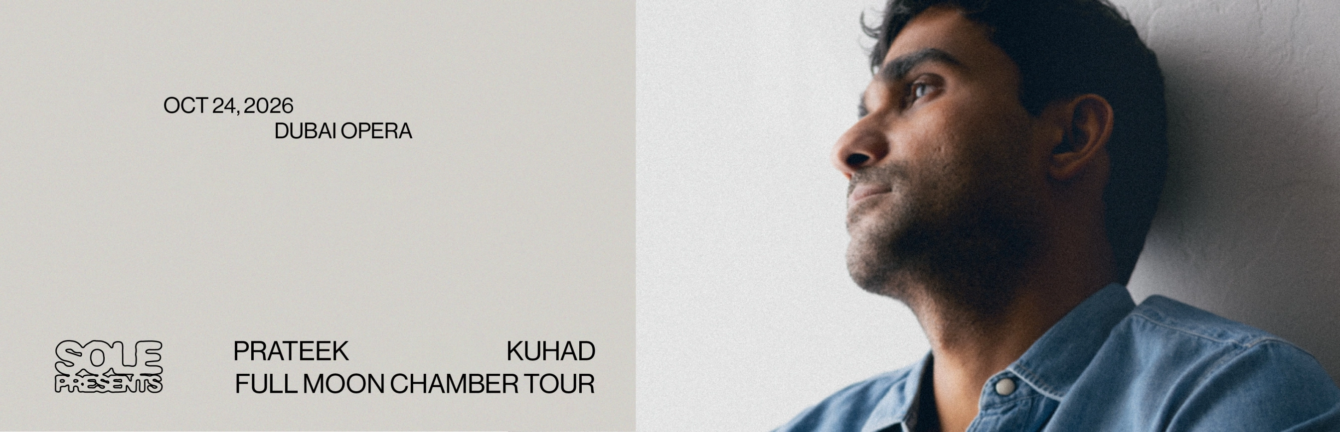 Prateek Kuhad | Full Moon Chamber Tour | Dubai — banner