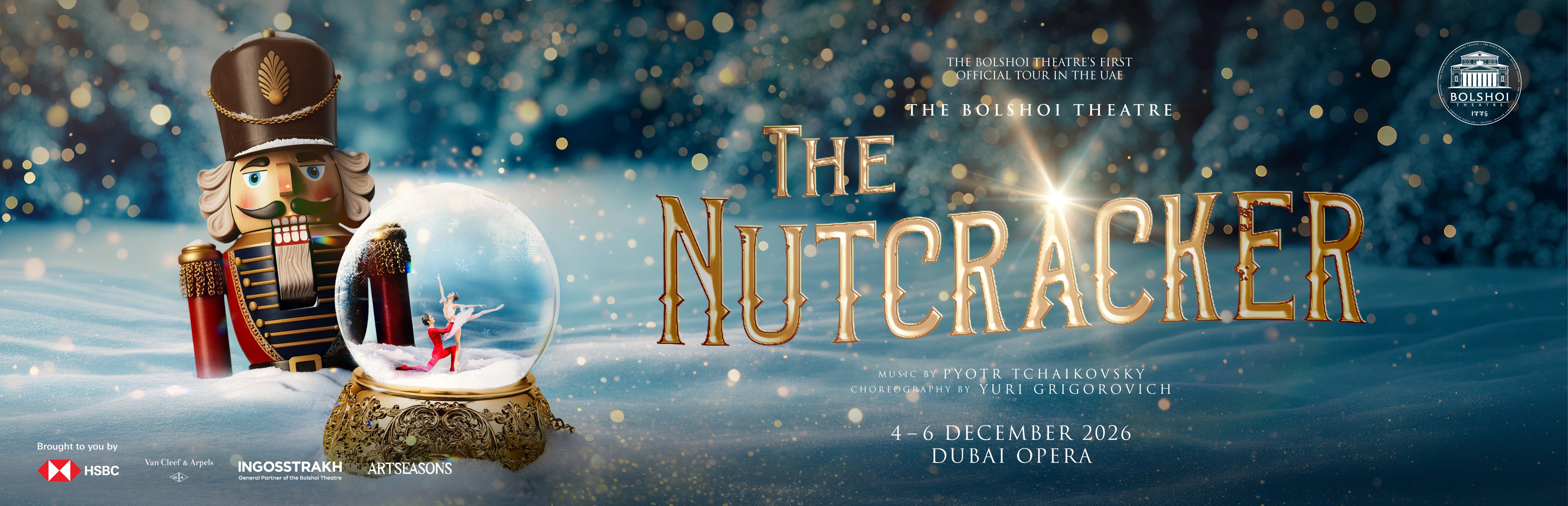 The Nutcracker 2026 — banner