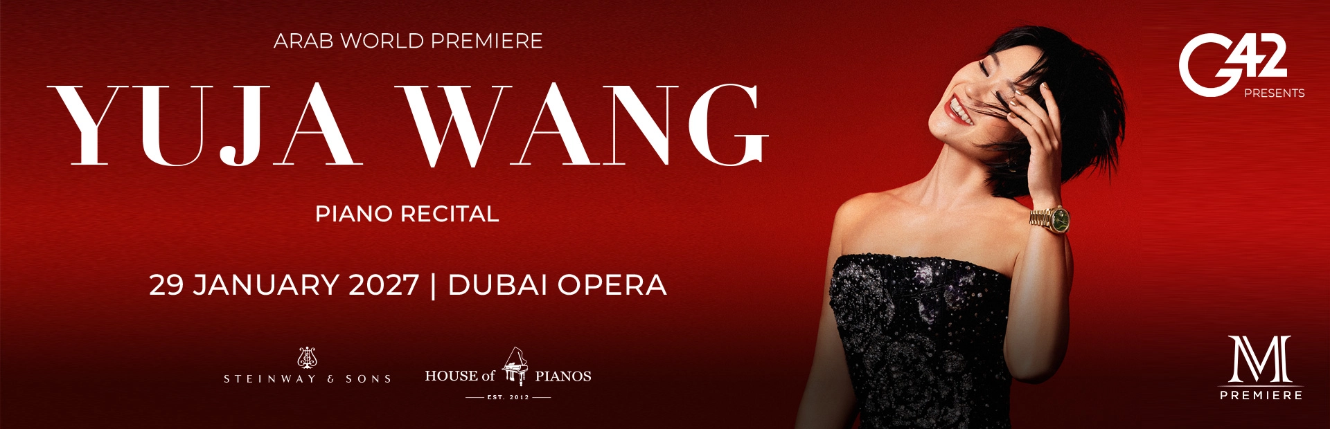 Yuja Wang – Piano Recital — banner
